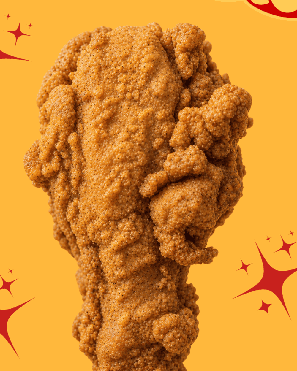Wing Krazy Kotkot croustillant, gros plan